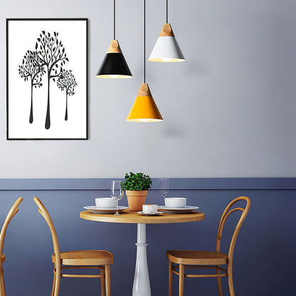 Navelle Scandinavische houten hanglamp