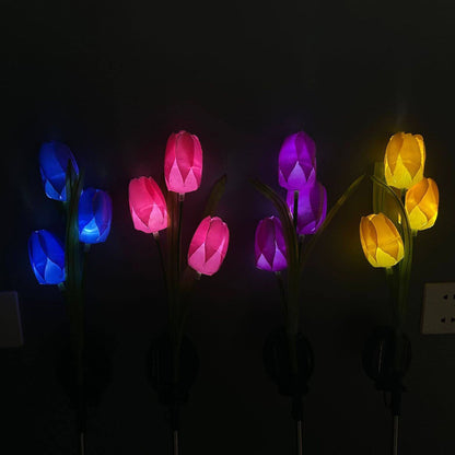 Lumio tulp solar LED tuinlamp