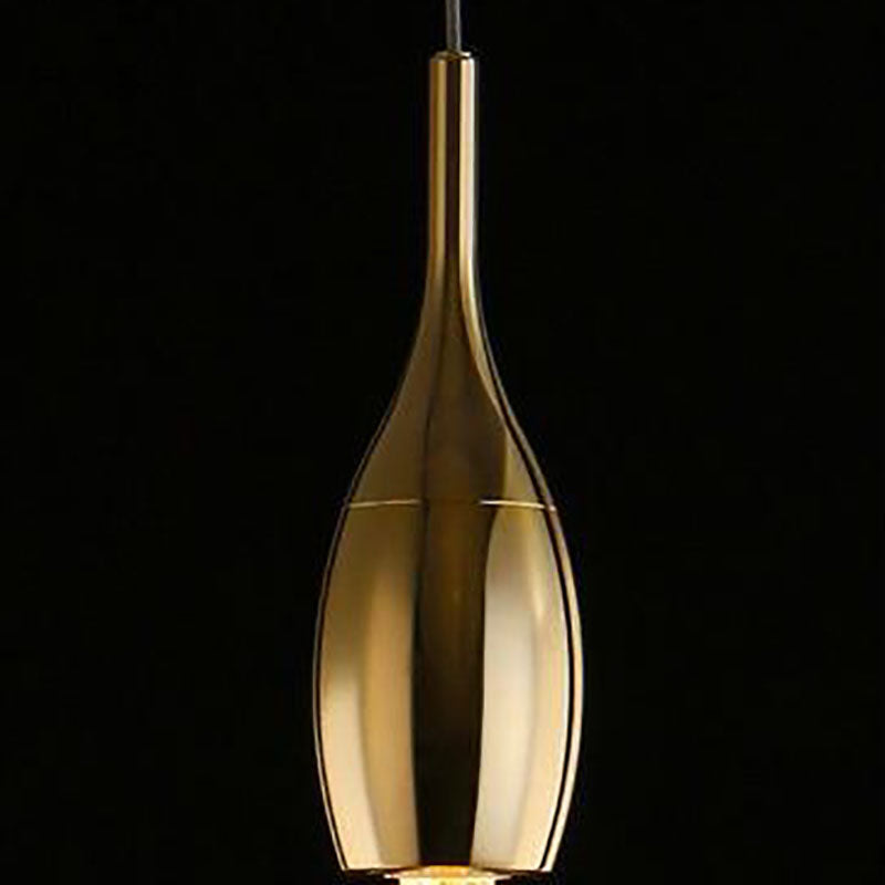 Scandinavische gouden LED hanglamp