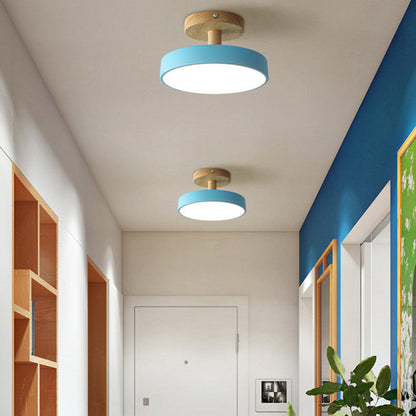Scandinavische Houten Plafondlamp