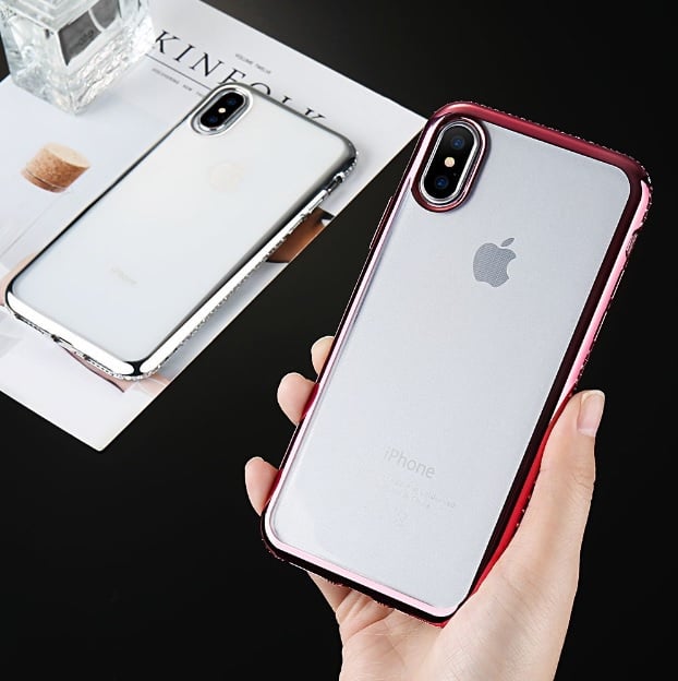 iPhone Xr Bling Hoesje met Bergkristallen