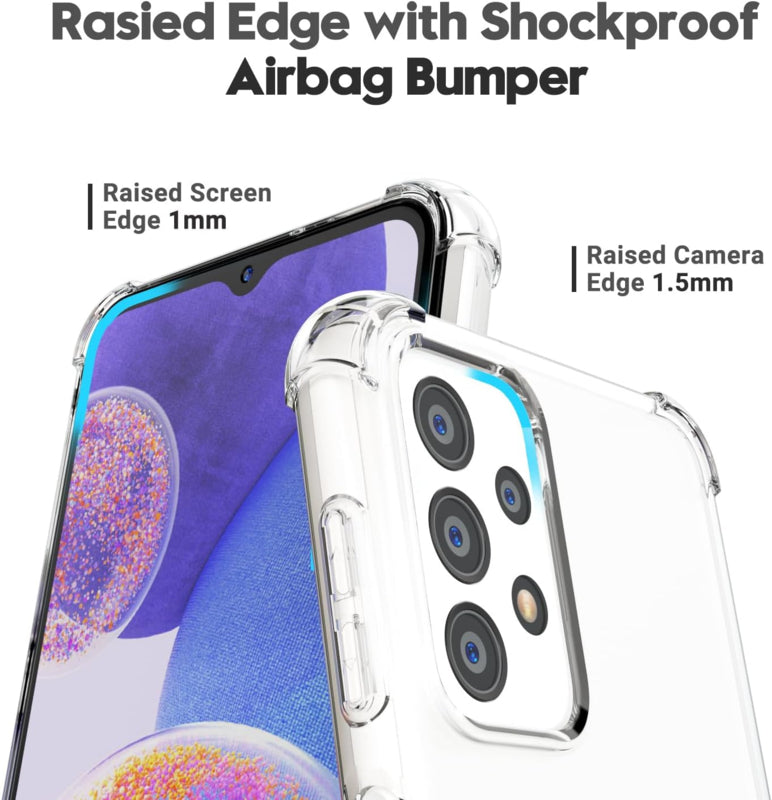Galaxy A23 5G transparant TPU hoesje