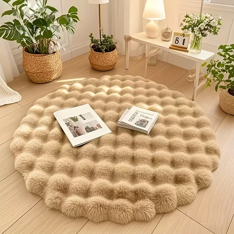 Cloud Comfort rond bubble vloerkleed