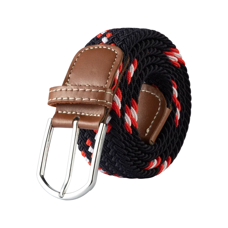 StretchBuckle elastische faux lederen riem