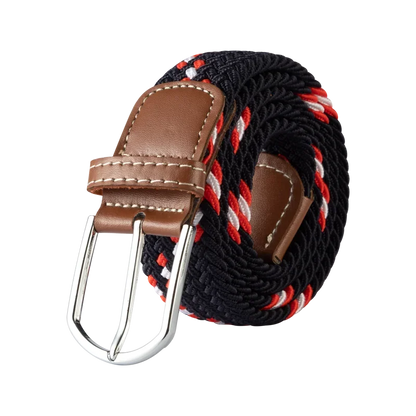StretchBuckle elastische faux lederen riem