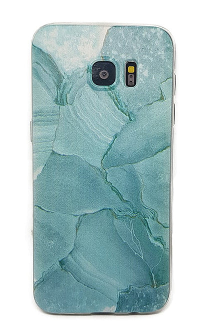 Galaxy S7 Edge TPU hoesje marmer design
