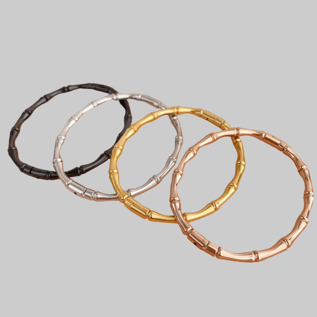 Bamboeknoop Gesloten Armband Voor Dames