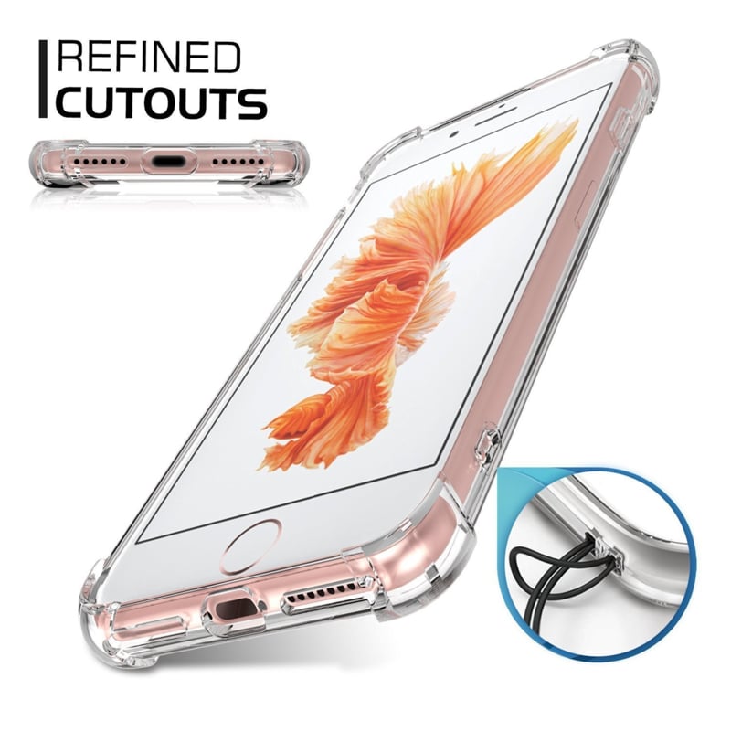 iPhone 7 / 8 / SE 2020-2022 transparant TPU hoesje