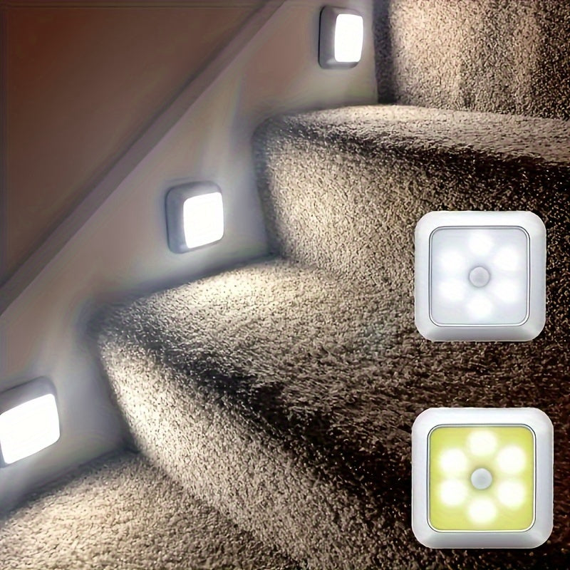 GlowSquare draadloze LED sensorlampjes
