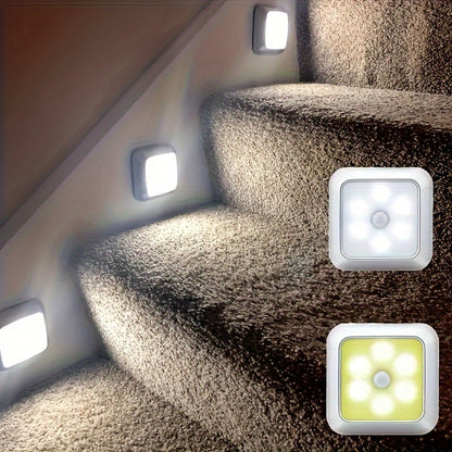GlowSquare draadloze LED sensorlampjes