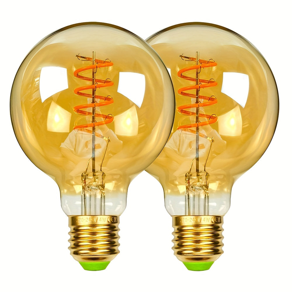 AmberGlow vintage spiraal LED-lampen