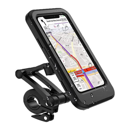 RideCharge waterdichte fiets telefoonhouder met draadloos opladen
