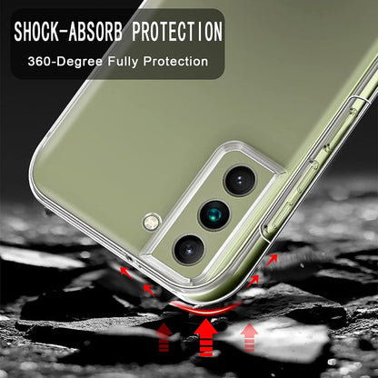 Galaxy S21 FE 360° Ultra Clear hybride telefoonhoesje
