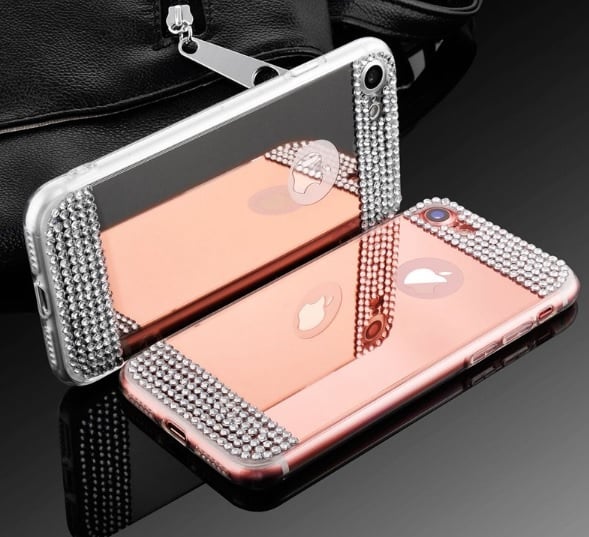 Bling Spiegel Hoesje voor iPhone 7 / 8 / SE