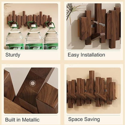 SonataRack™ houten wandkapstok