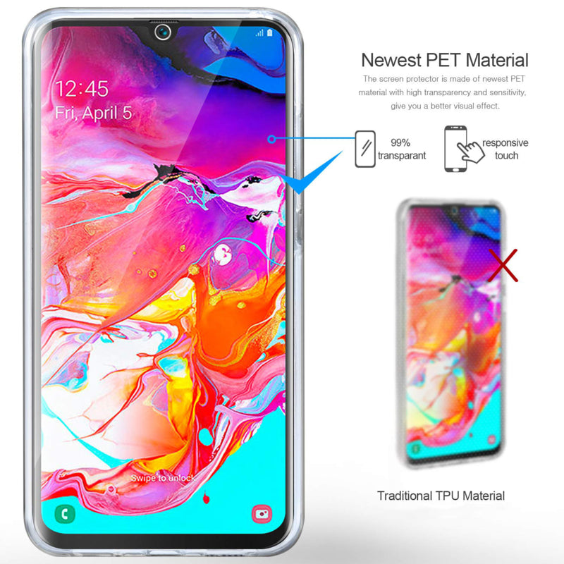 Galaxy A70 360° Ultra Clear Hybrid hoesje