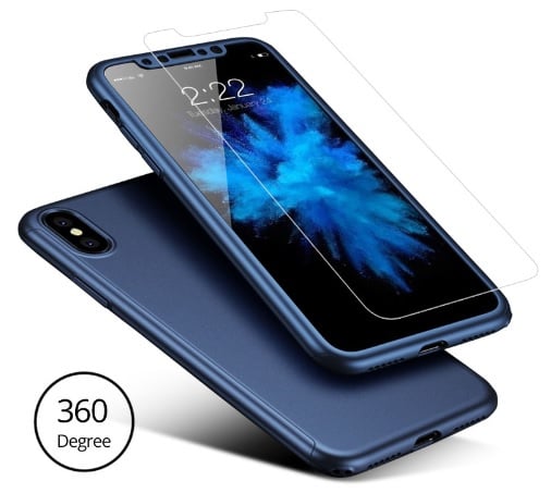iPhone X / Xs 360° full cover telefoonhoesje