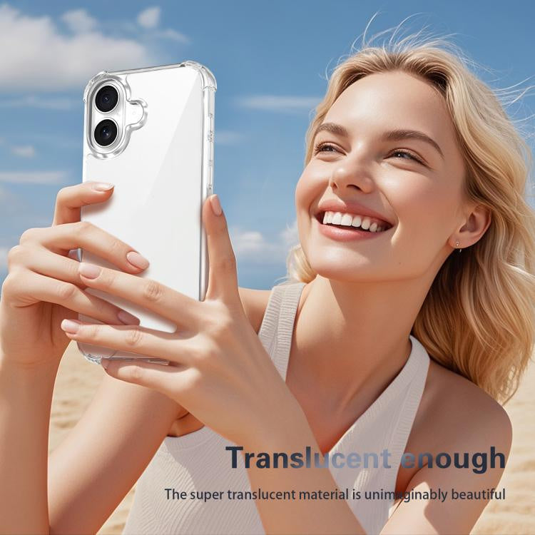 iPhone 17 transparant Soft TPU hoesje