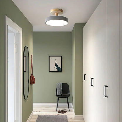 Scandinavische Houten Plafondlamp