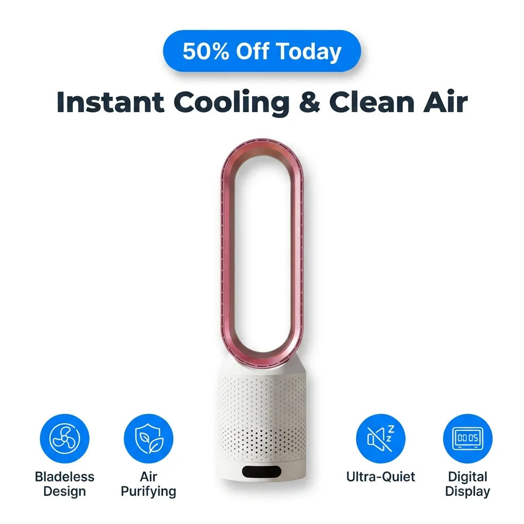 Castivaro AirCool 3-in-1 luchtreiniger en koeler