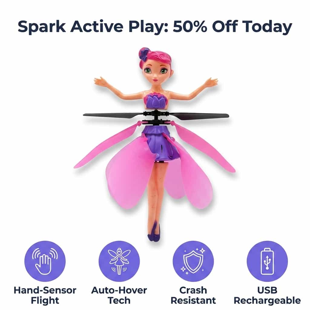 MagicFly interactieve vliegende fee speelgoed