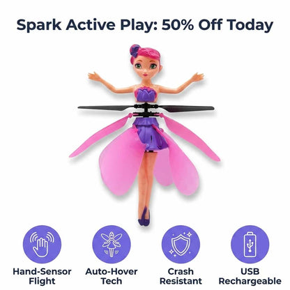 MagicFly interactieve vliegende fee speelgoed
