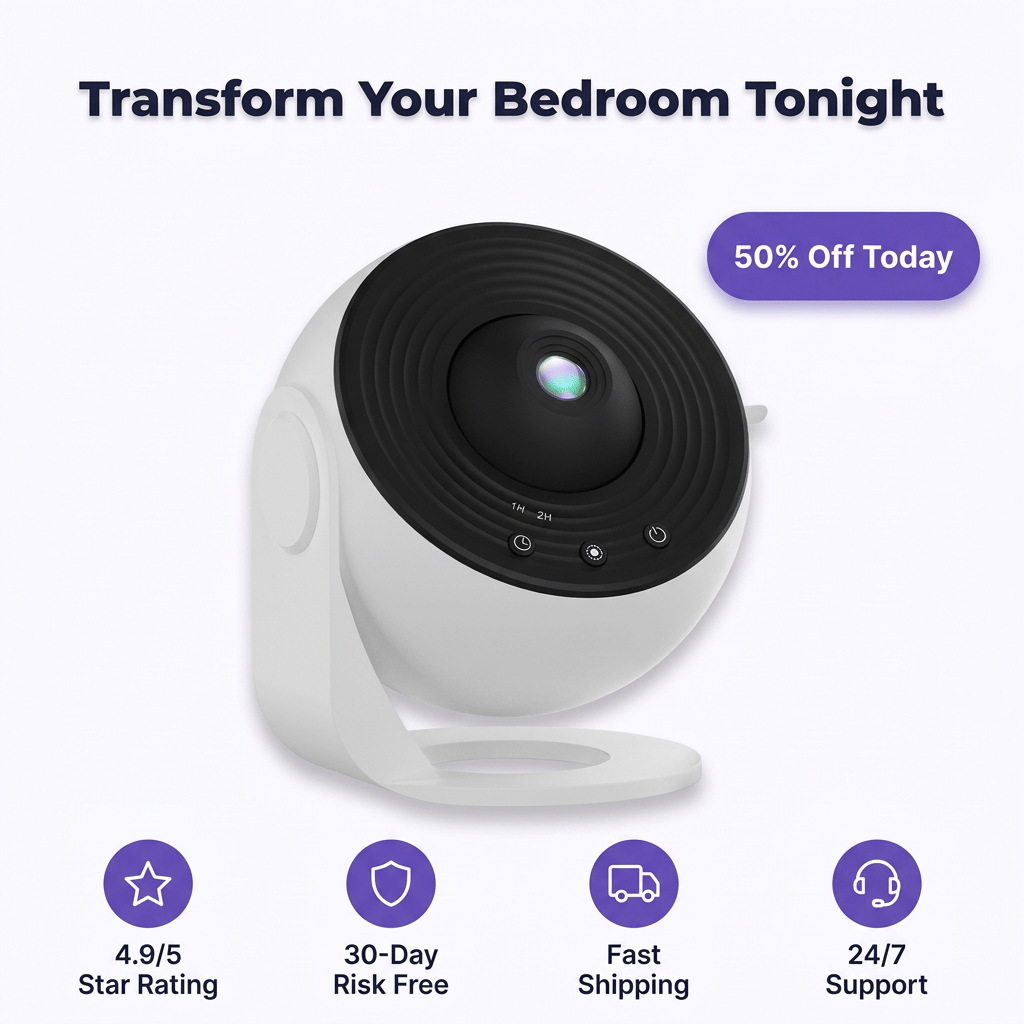 HD Galaxy sterrenprojector