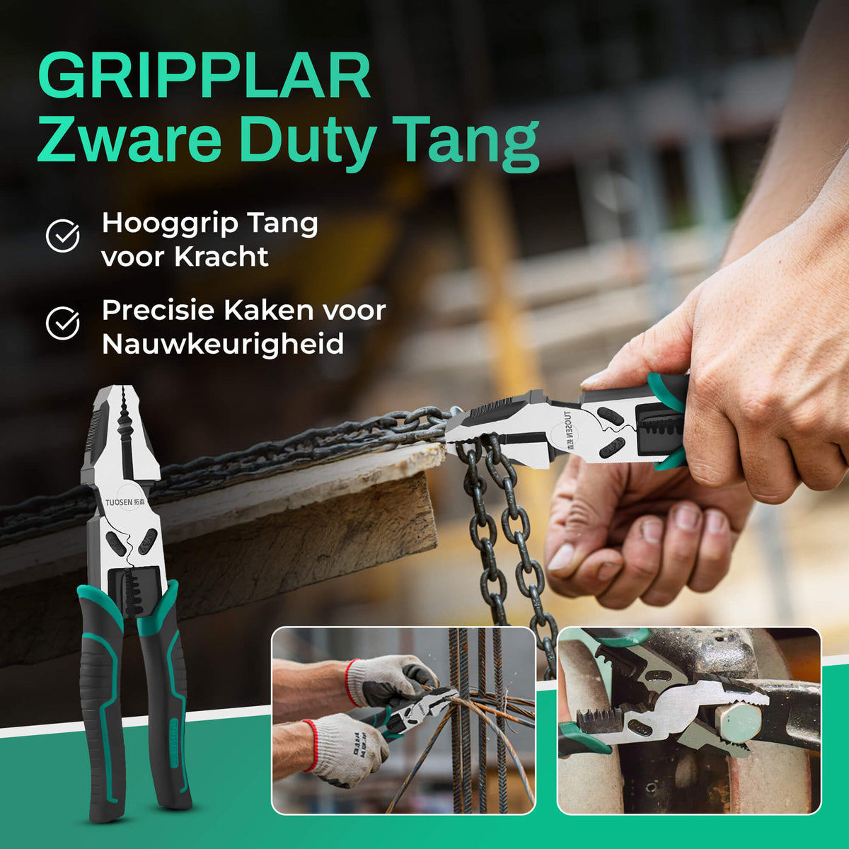 GRIPPLAR Heavy Duty multifunctionele tang