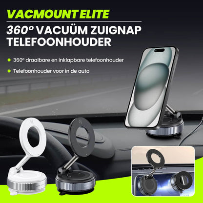 VacMount Elite magnetische telefoonhouder