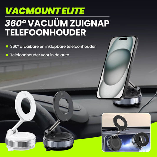 VacMount Elite magnetische telefoonhouder
