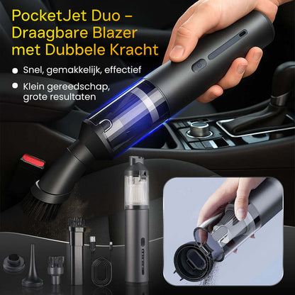 PocketJet Duo draadloze stofzuiger en blazer