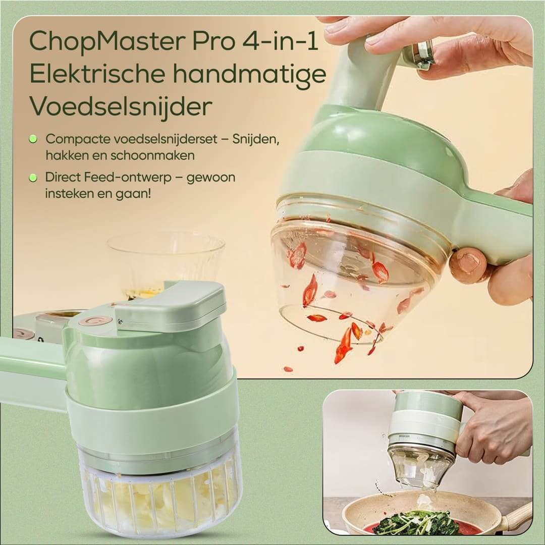 ChopMaster Pro elektrische voedselsnijder