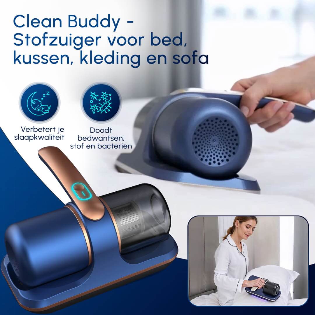 Clean Buddy UV-mijt- en stofreiniger