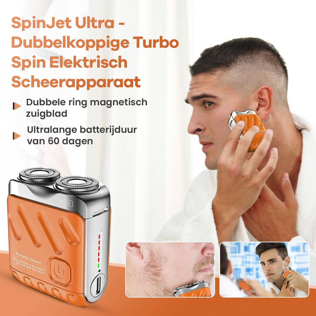 SpinJet Ultra elektrisch scheerapparaat