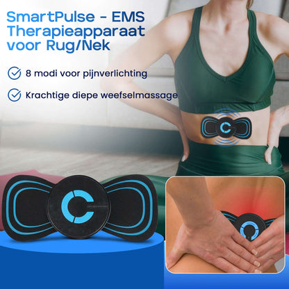 SmartPulse draadloos EMS massageapparaat