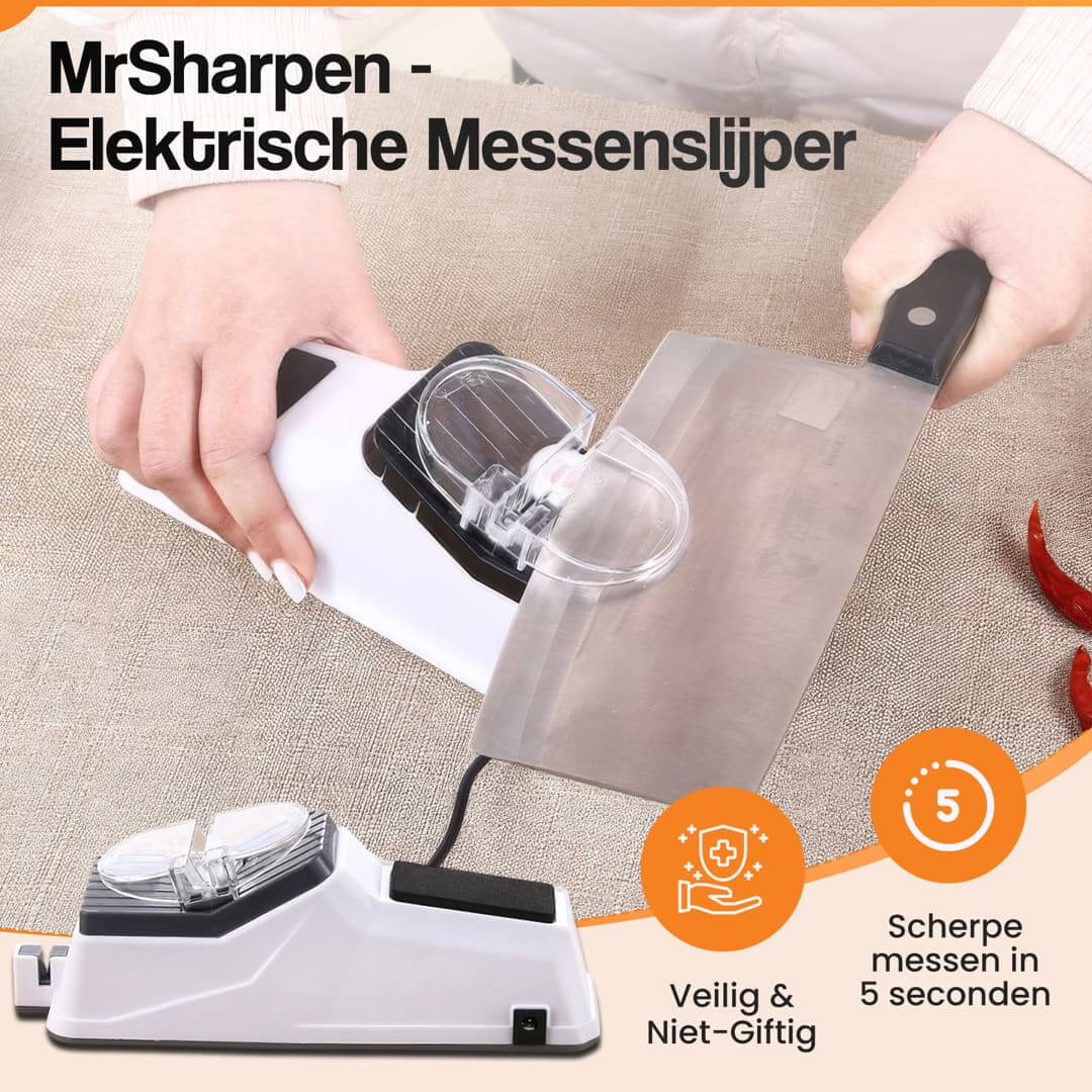 MrSharpen elektrische messenslijper