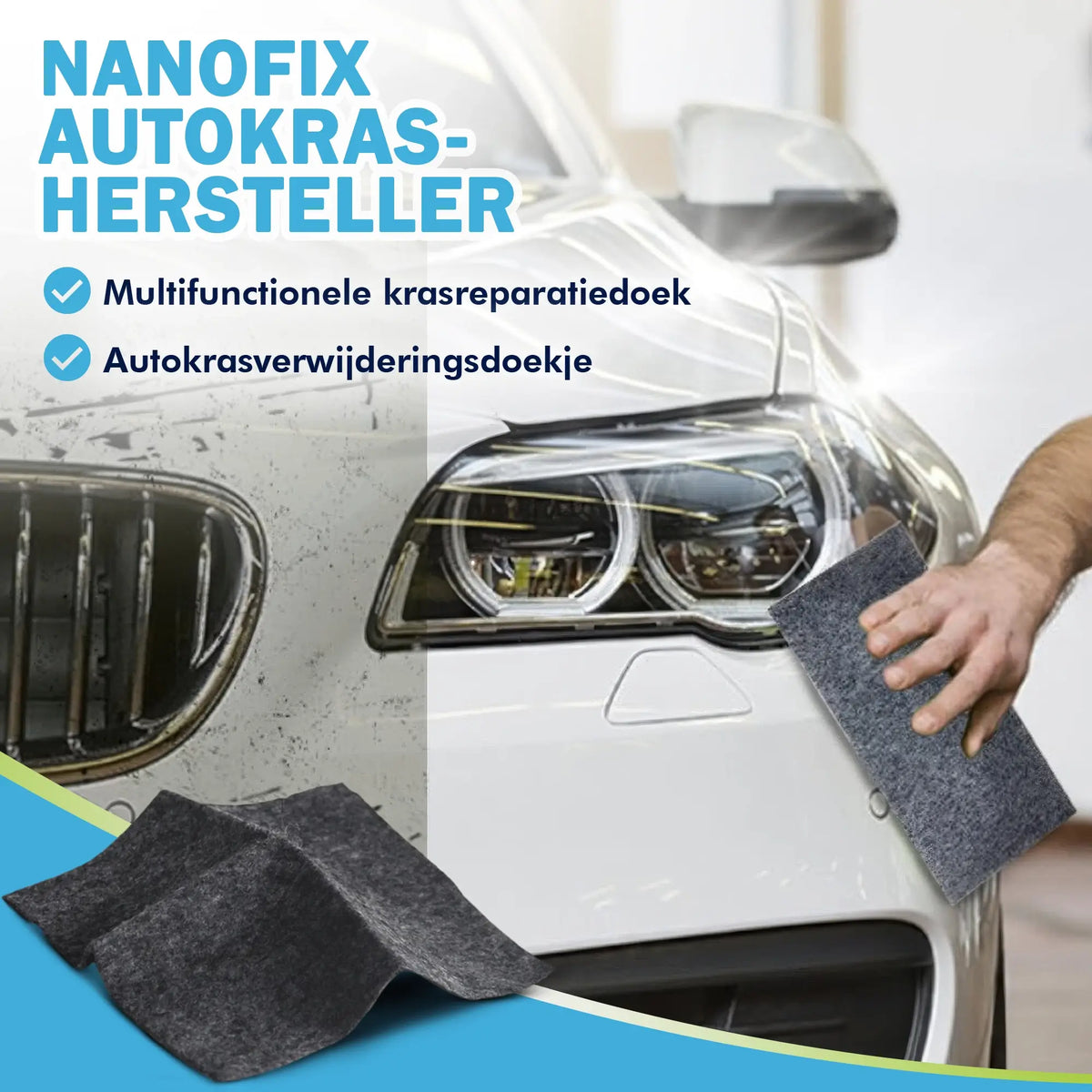 NANOFIX Nano Sparkle krasverwijderaar doek