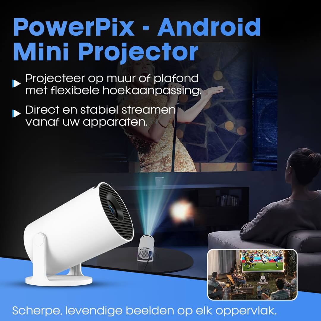 PowerPix draagbare Android beamer