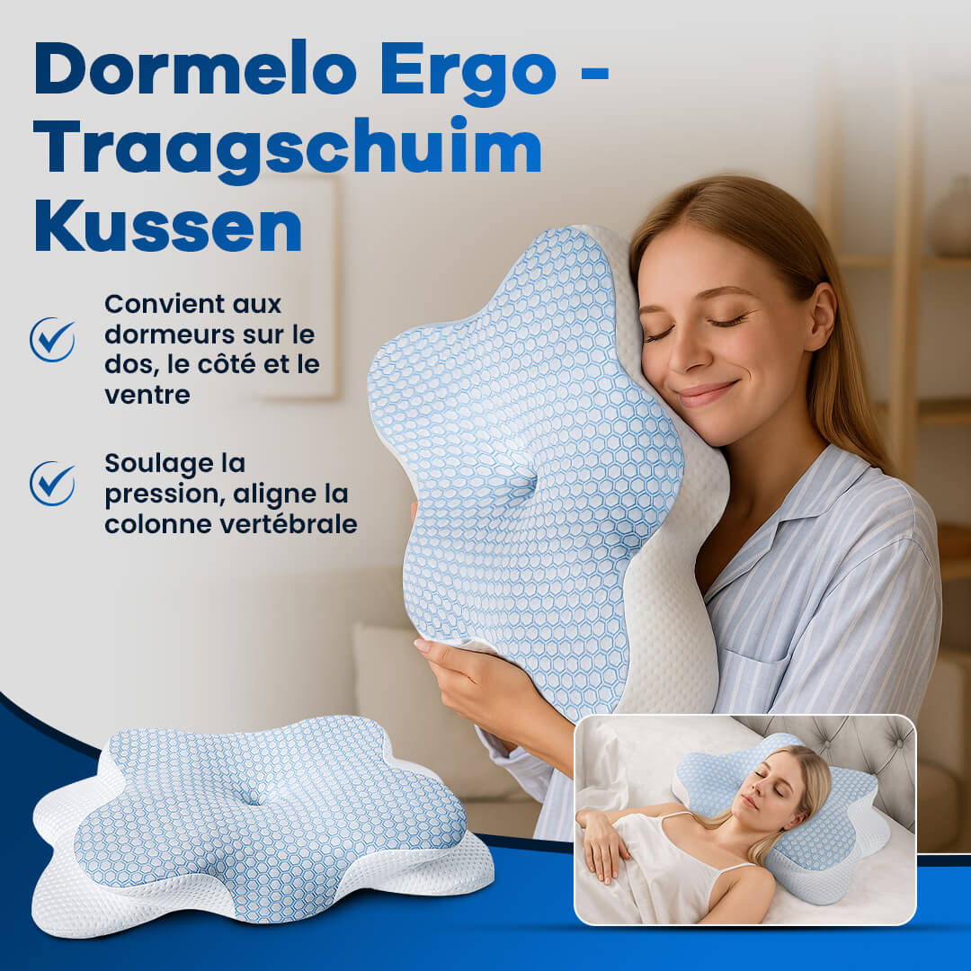 Dormelo Ergo traagschuim kussen