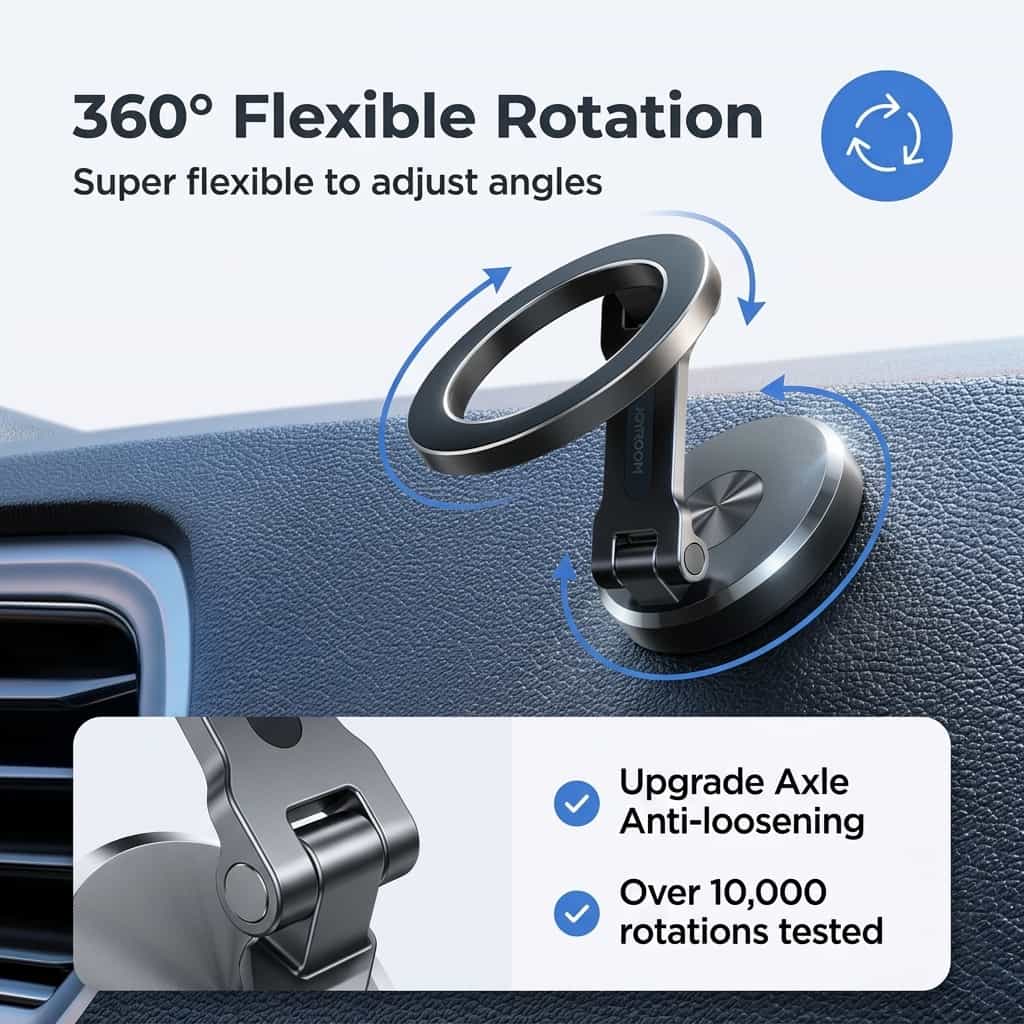 MagnoFold opvouwbare magnetische telefoonhouder