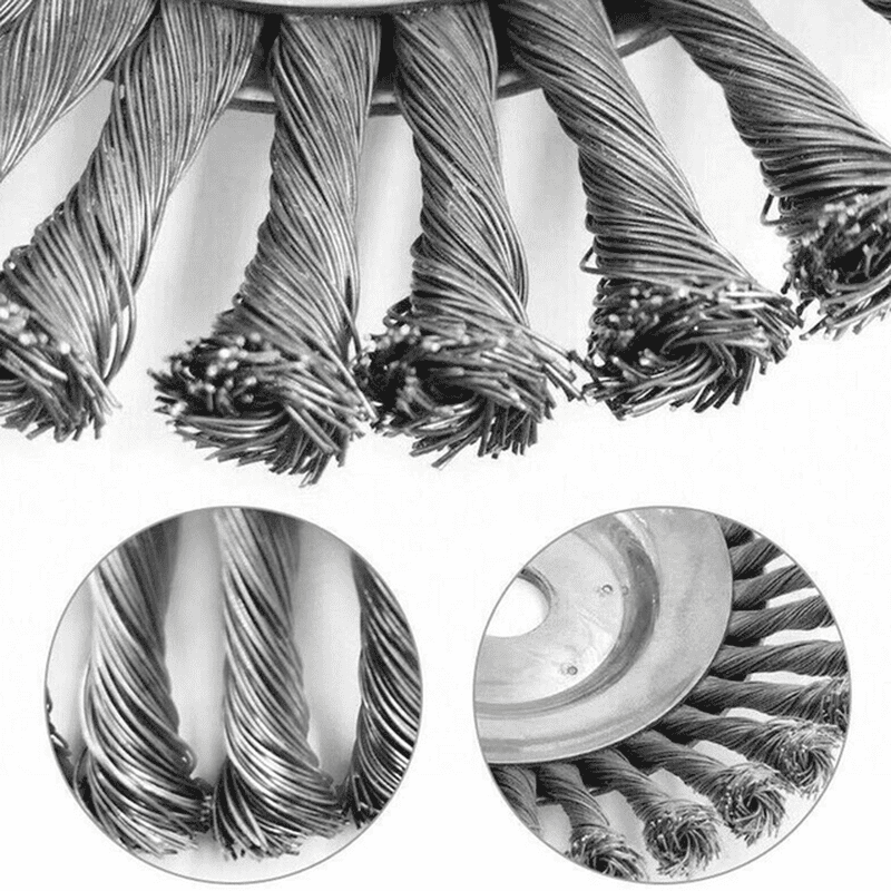 Steelbrush Pro stalen onkruid trimmerkop