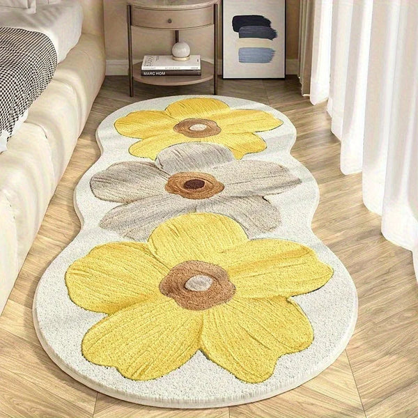 FloralRug zacht bloemen vloerkleed
