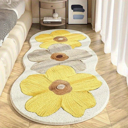 FloralRug zacht bloemen vloerkleed
