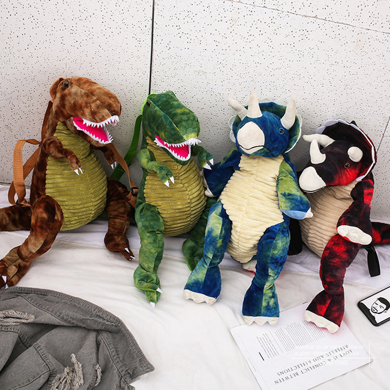 DazzleDino pluche dinosaurus rugzak
