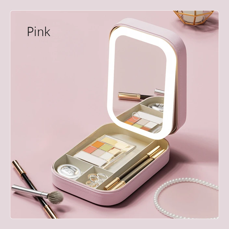 MirrorChic LED Make-Up Spiegel en Organizer