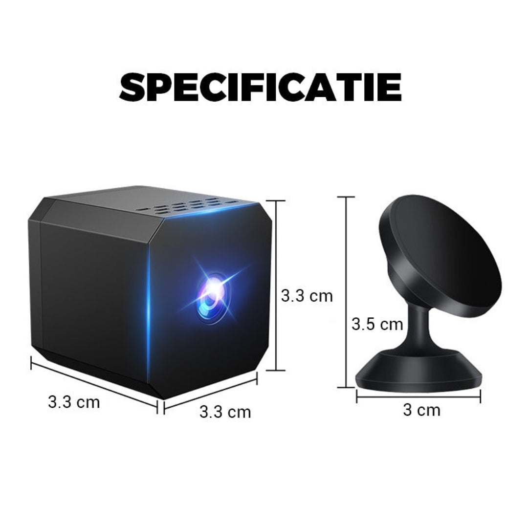 Mini Slimme nachtzicht HD-beveiligingscamera