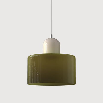 Retro Glazen Hanglamp