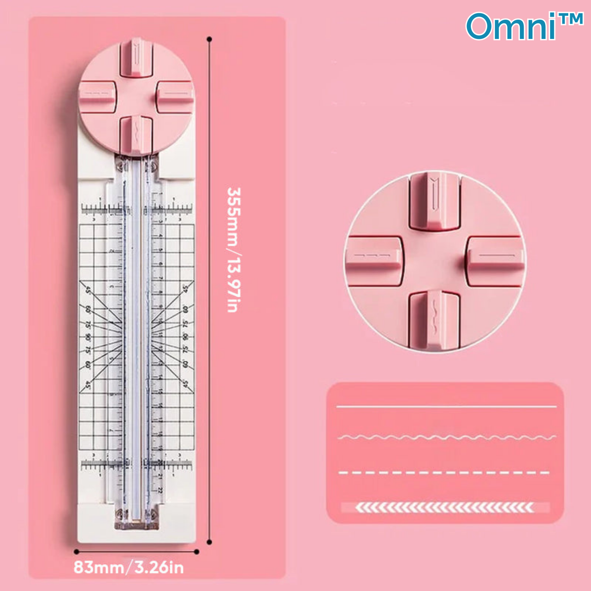 Omni 4-in-1 papiersnijder