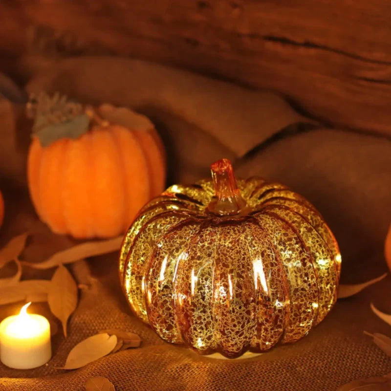 Lumio handgeblazen glazen herfstverlichting
