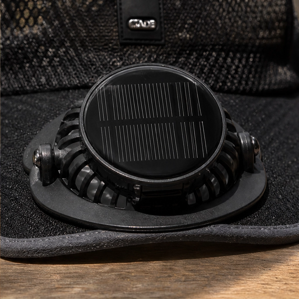BreezeGuard zonnehoed met ventilator